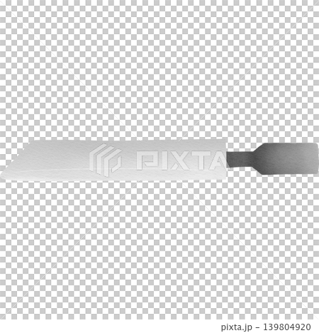 knife hand drawn illustration 139804920