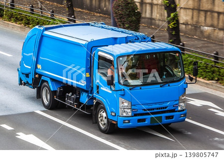 清掃車　ゴミ収集車 139805747