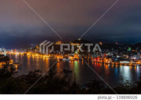 日本 広島 尾道の夜景 日本 広島 尾道の夜景 139806026