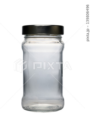 UNiTWIST 390ml Round Glass Jar with BasicSeal Lid on White UNiTWIST 390ml Round Glass Jar with BasicSeal Lid on White 139806496