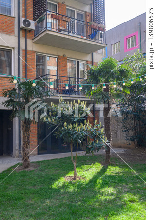 Cozy courtyard garden in Tbilisi Cozy courtyard garden in Tbilisi 139806575