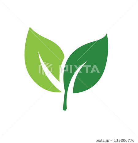 Fresh Mint Logo Simple Vector Fresh Mint Logo Simple Vector 139806776