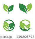 Mint Leaves Logo Design 139806792