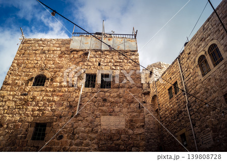 Street view of tel aviv showing the unique local architecture and urban landscape 139808728