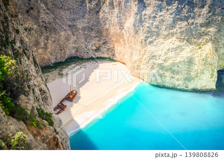 Beautiful lanscape of Zakinthos island Beautiful lanscape of Zakinthos island 139808826
