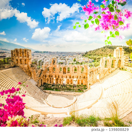 Herodes Atticus amphitheater of Acropolis, Athens 139808829