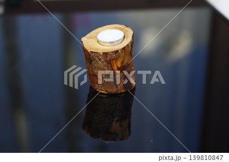 Handmade Wooden Candle Handmade Wooden Candle 139810847