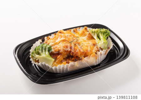 マカロニ(リガトーニ)チーズ焼き マカロニ(リガトーニ)チーズ焼き 139811108