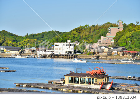 《三重県》鳥羽港の風景 《三重県》鳥羽港の風景 139812034