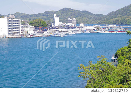 大橋から眺めた西郷湾の景色 大橋から眺めた西郷湾の景色 139812780