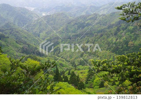 隠岐の島町大満寺山系の景色 139812813