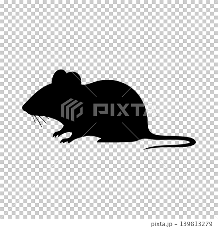 Mouse silhouette, alpha channel Mouse silhouette, alpha channel 139813279