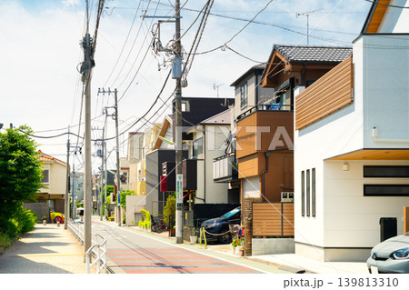 東京・世田谷 住宅街イメージ 東京・世田谷 住宅街イメージ 139813310