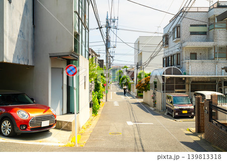東京・世田谷 住宅街イメージ 東京・世田谷 住宅街イメージ 139813318