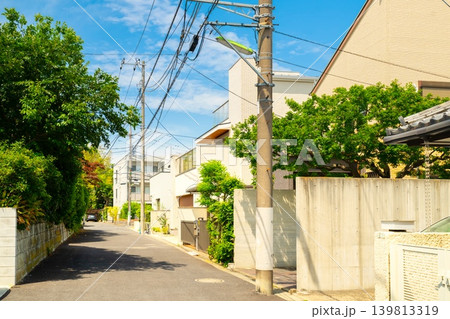 東京・世田谷 住宅街イメージ 東京・世田谷 住宅街イメージ 139813319