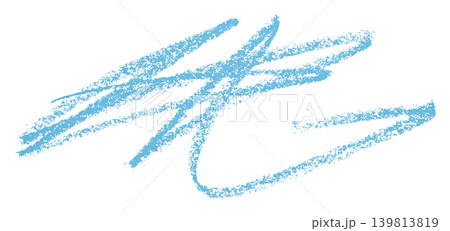 light blue pencil strokes isolated on transparent background light blue pencil strokes isolated on transparent background 139813819