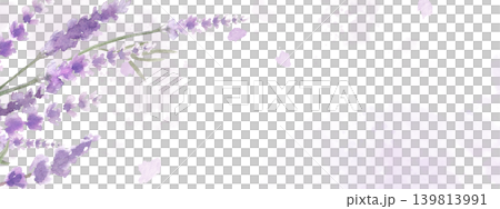 Watercolor lavender frame Watercolor lavender frame 139813991