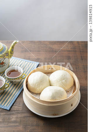 肉まんで飲茶 肉まんで飲茶 139814915