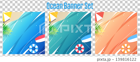 バナーセット_海 バナーセット_海 139816122