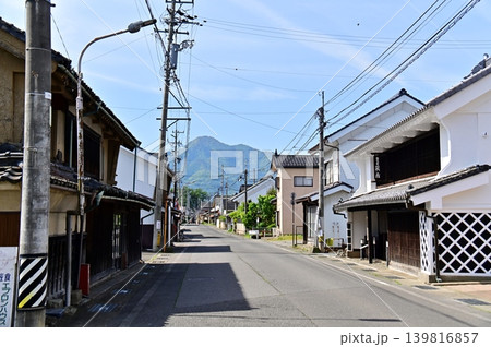 善光寺街道稲荷山宿の町並み 善光寺街道稲荷山宿の町並み 139816857