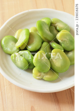茹でたそら豆 茹でたそら豆 139816876