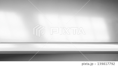 Background wall floor shadow grey leaf white light kitchen abstract studio product minimal room marble mockup display stage scene platform shelf space pattern backdrop table product summer travel. 139817792