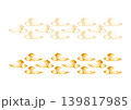雲柄ゴールド 139817985