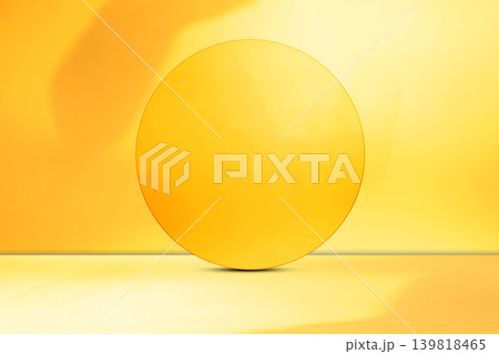 Background Summer yellow circle partion wall studio room solid kitchen podium floor backdrop product scene shadow loft stage orange platform gold interior abstract mockup tropical cement minimal Background Summer yellow circle partion wall studio room solid kitchen podium floor backdrop product scene shadow loft stage orange platform gold interior abstract mockup tropical cement minimal 139818465