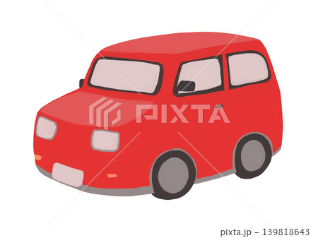 赤い車 139818643