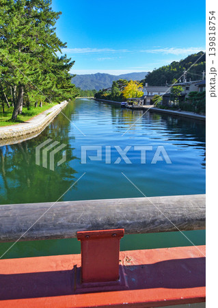 天橋立　小天橋（廻旋橋）からの風景（京都府宮津市） 139818754