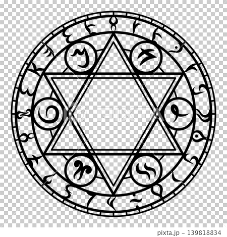 Magic Circle (Black) Magic Circle (Black) 139818834