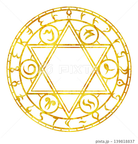 魔法陣(黄色) 魔法陣(黄色) 139818837