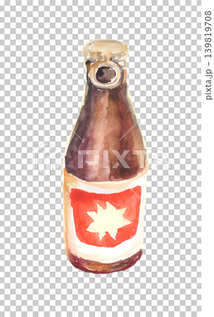 能量飲料的水彩插圖 139819708