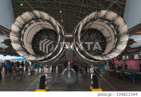 航空自衛隊F-15Jイーグルのエンジンノズル 航空自衛隊F-15Jイーグルのエンジンノズル 139821344