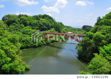 初夏の信貴山麓 大門ダム 初夏の信貴山麓 大門ダム 139822290