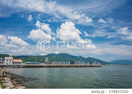 琵琶湖風景 滋賀県大津市 琵琶湖風景 滋賀県大津市 139823262