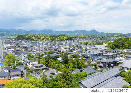 静岡県掛川市の市街地風景 139823447