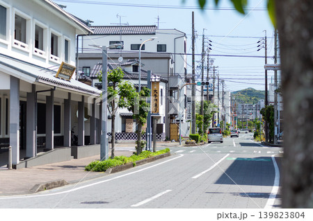 掛川市の大手門通り 139823804