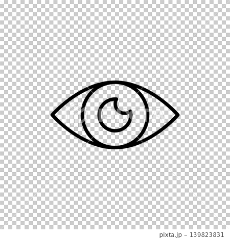 Computer Vision Cybernetic Eye Icon 139823831