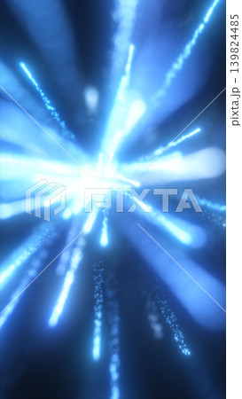 Bright blue light rays bursting outward from a central point, creating a powerful abstract energy and speed effect Bright blue light rays bursting outward from a central point, creating a powerful abstract energy and speed effect 139824485