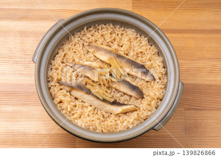 ホッケの炊き込みご飯 139826866