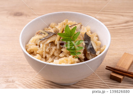 ホッケの炊き込みご飯 ホッケの炊き込みご飯 139826880