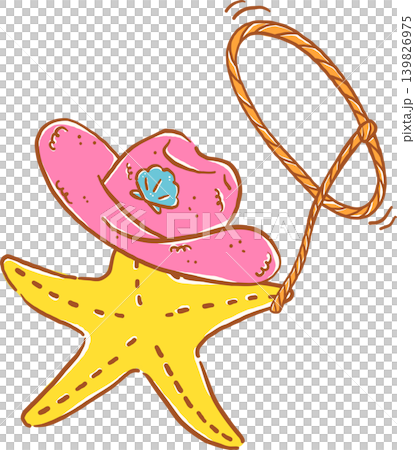 Retro Coquette Coastal Summer Cowboy Two Starfish Tied with Red Ribbon Whimsical Hand Drawn Retro Coquette Coastal Summer Cowboy Two Starfish Tied with Red Ribbon Whimsical Hand Drawn 139826975