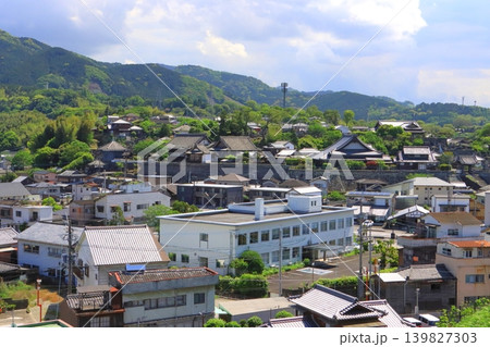 臼杵市街（臼杵城跡より） 139827303