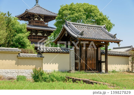 【奈良県】斑鳩町 法起寺 (2026/05/19 撮影) 【奈良県】斑鳩町 法起寺 (2026/05/19 撮影) 139827829