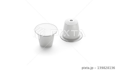 Blank white coffee capsule box mock up png, transparent background, 3d rendering. Empty coffe pod mockup for vending machine, cut out. Clear disposable vacuum caffeine container with cream espresso. Blank white coffee capsule box mock up png, transparent background, 3d rendering. Empty coffe pod mockup for vending machine, cut out. Clear disposable vacuum caffeine container with cream espresso. 139828136