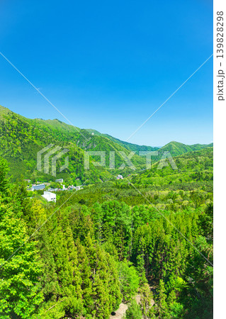 栃木県那須塩原市 自然豊かな塩原温泉の風景 栃木県那須塩原市 自然豊かな塩原温泉の風景 139828298