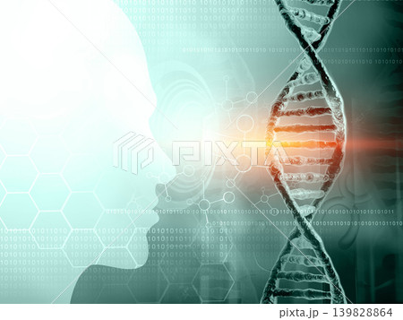 Human Dna molecule Human Dna molecule 139828864