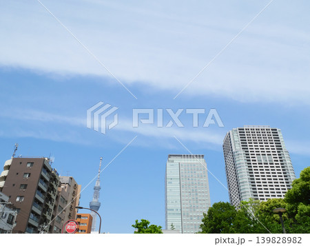 錦糸公園から見る都市景観|錦糸町 錦糸公園から見る都市景観|錦糸町 139828982