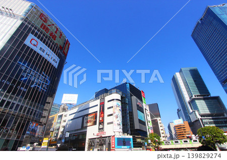 渋谷スクランブル交差点 渋谷スクランブル交差点 139829274